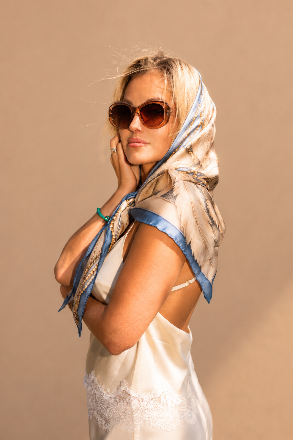 Muse Scarf silk 90