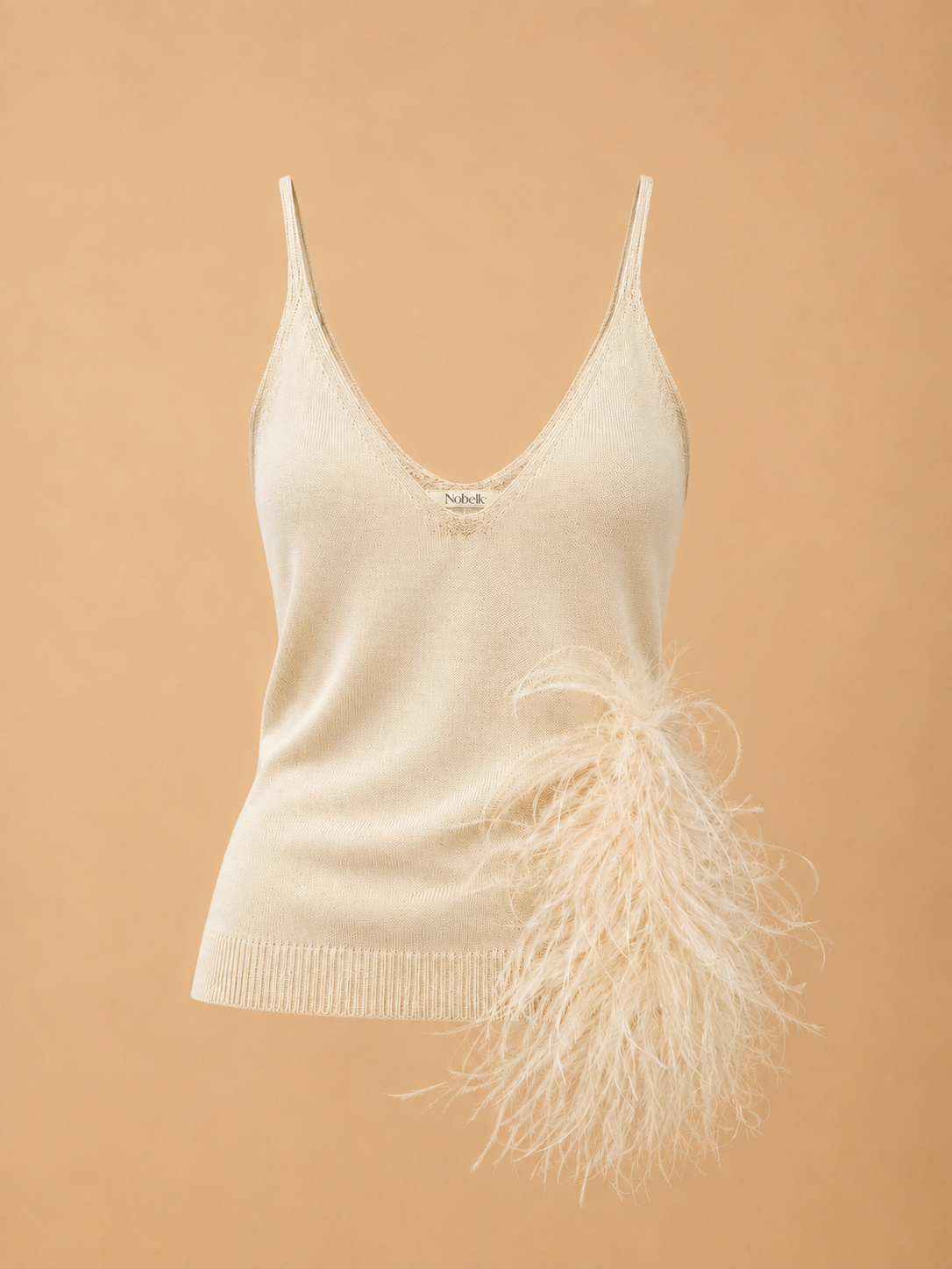 Plume A Top - Ivory Glow