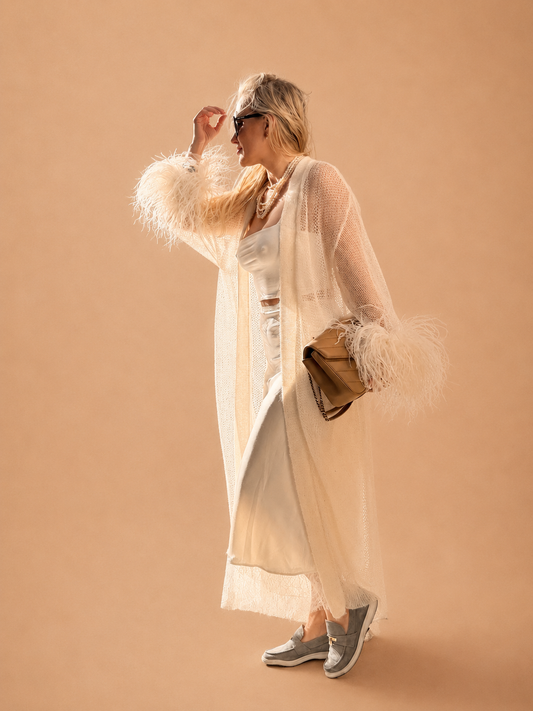 Halo Cardigan – Crème Lumière