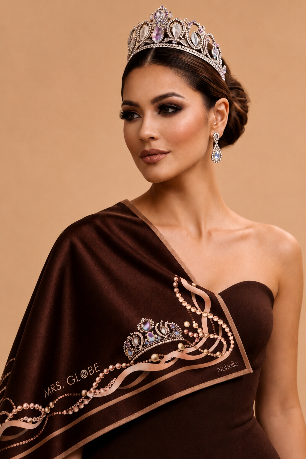 Scarf Mrs. Globe Anniversary Edition 90